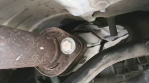 Замена прокладки глушителя Corolla 120 результат