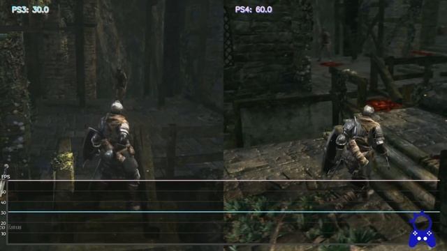Dark Souls Remastered | PS3 / PS4 | FRAMERATE TEST | FPS Comparison смотреть онлайн