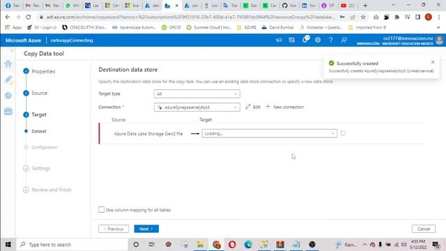 Azure Data Factory to copy parquet files to Synapse смотреть онлайн