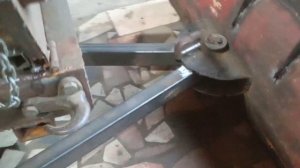 Отвал на минитрактор переломка