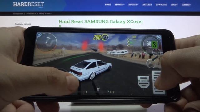 Gameplay of CarX Rally on SAMSUNG Galaxy XCover 5 - Mobile Gaming Test смотреть онлайн