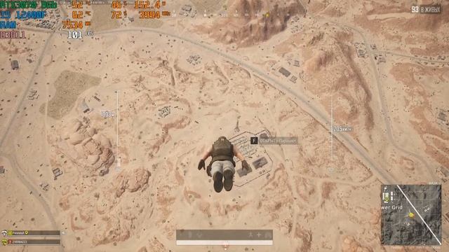 PUBG на I5 12400F/RTX3070/16озу 3200МГц