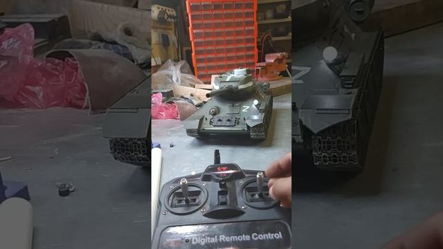 rc-battle tank Т34-85 от компании taigen 1:16 смотреть онлайн