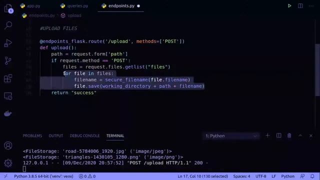 Haciendo una API como Google Drive con Flask смотреть онлайн