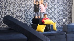 Бескаркасный диван трансформер от Маржанэль.