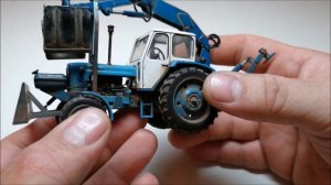 Конверсии тракторов ЮМЗ-6АЛ ЭО-2621, ЮМЗ-6А грейфер