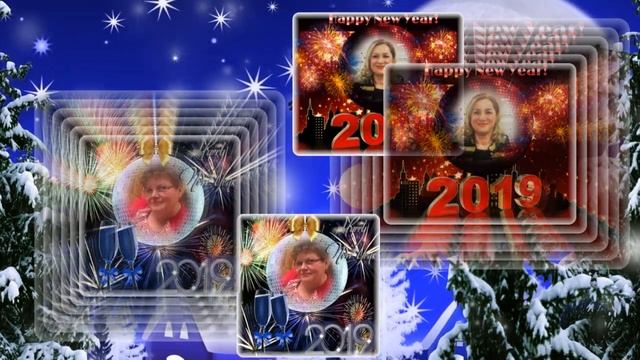 Новогодняя стихи Ирины Бутузовой,музыка и исполнение Николая Ильина,монтаж Валентины Зубковой смотреть онлайн