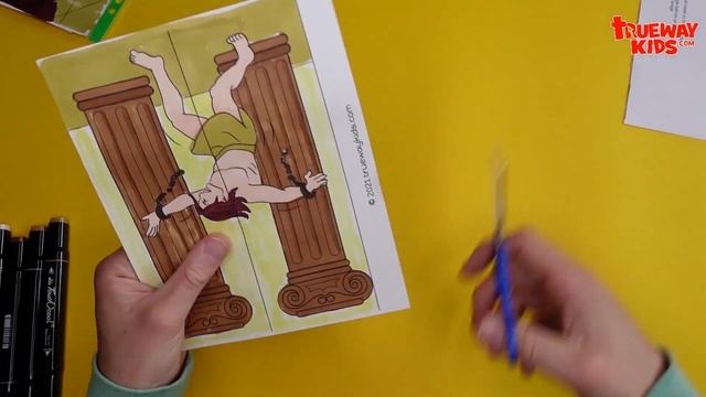 Easy Samson Bible Craft For Kids