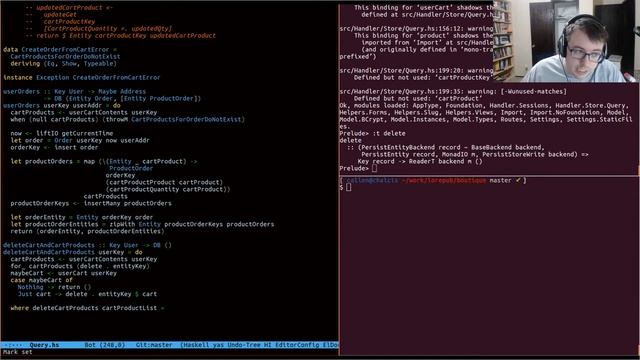 Working on an ecommerce site in Haskell, part 8 смотреть онлайн