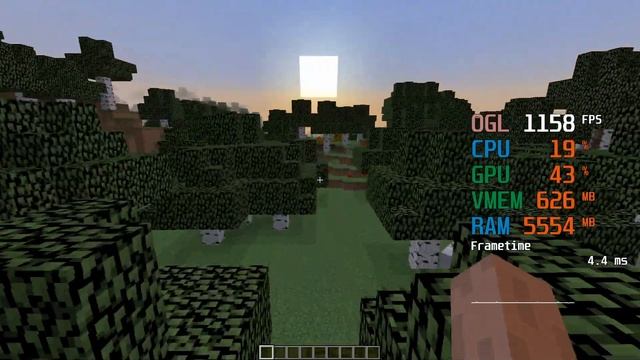 GeForce RTX 2060 -- AMD Ryzen 5 2600 -- Minecraft FPS Test смотреть онлайн