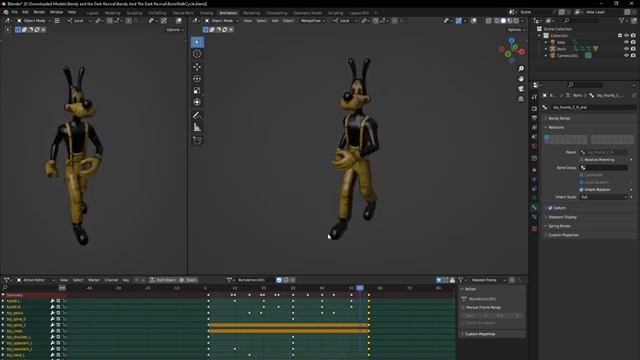 [Blender/BatDR] Boris Walk Cycle смотреть онлайн