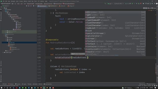 Android Jetpack Compose - Radio Button ( ) смотреть онлайн