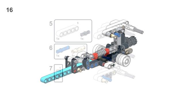 C-MODEL for LEGO Technic 42133 set: Jet Plane with building instructions смотреть онлайн