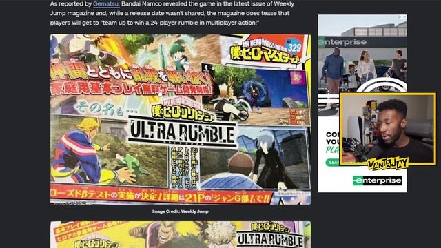 NEW F2P MHA BATTLE ROYALE GAME! MY HERO ACADEMIA ULTRA RUMBLE! смотреть онлайн
