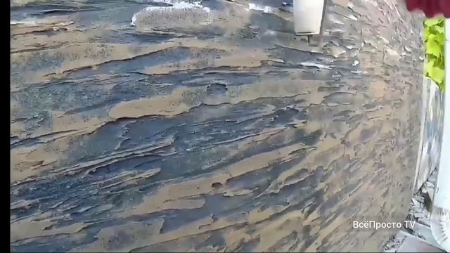 Шикарный цоколь дома своими руками. Бюджетно и просто. смотреть онлайн