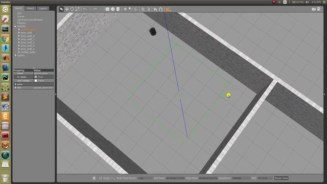 Turtlebot Follow Wall controller demo смотреть онлайн