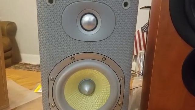 Kef iQ3 speaker's sound review test ,first impression смотреть онлайн