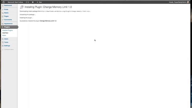 How to Increase the Memory Limit for Plugins in WordPress : Successful WordPress Tips смотреть онлайн