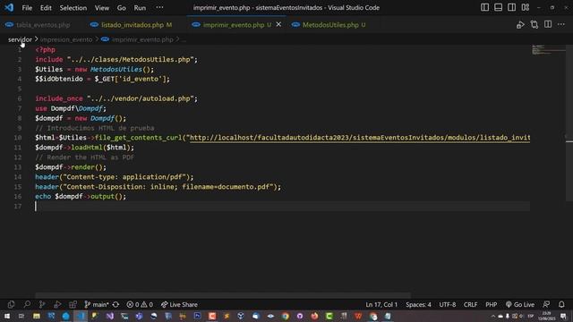 Sistema de eventos e invitados con PHP, MySQL, AJAX y Bootstrap 5 | Cap 19 - Imprimir invitados P2 смотреть онлайн