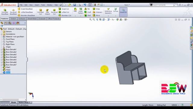 Table Design for Beginners by, Solid Works. смотреть онлайн