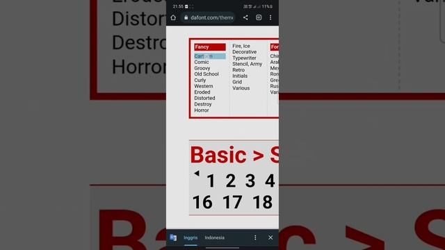 Cara memilih font estetik di dafont, Bisa untuk baju, photoshop dll смотреть онлайн