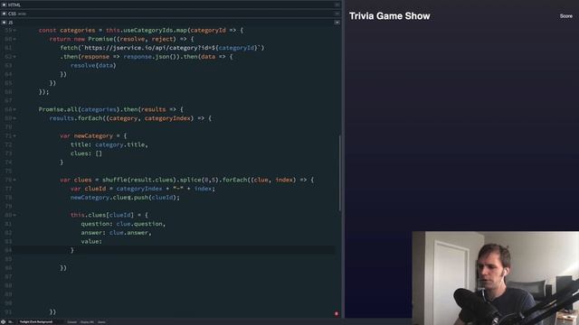 Build a Jeopardy game in JavaScript! (Coding Tutorial) смотреть онлайн