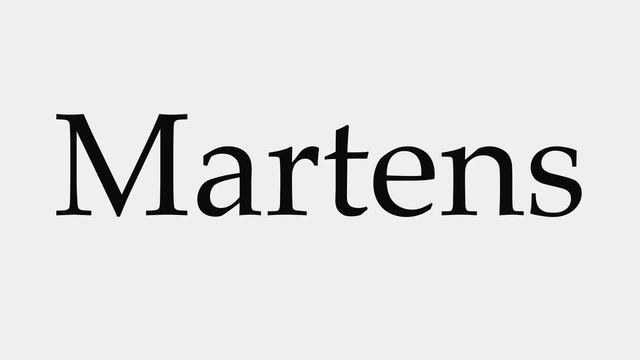 How to Pronounce Martens смотреть онлайн