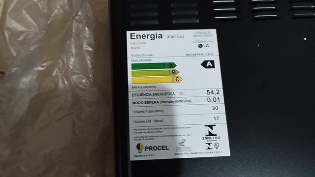 Micro-ondas Grill LG MH7097AR 30 Litros, unboxing, visão geral, uso. смотреть онлайн
