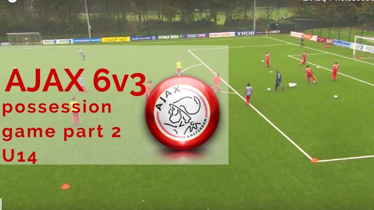 AJAX 6v3 possession game part 2 смотреть онлайн