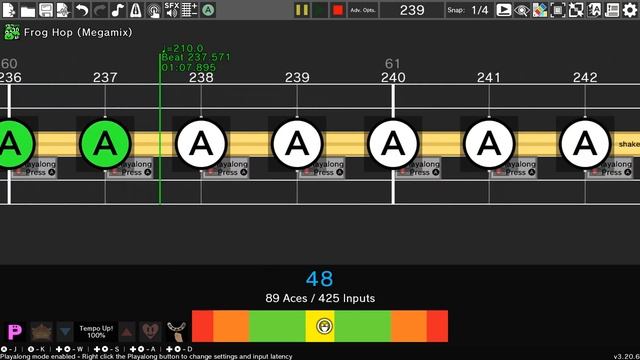 Rhythm Heaven Custom Game - Cosmic Frog Hop смотреть онлайн