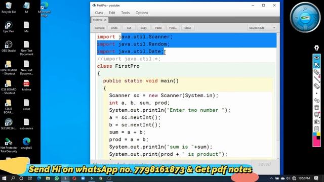 java.util package in java | Difference between java.util.Scanner and java.util.* смотреть онлайн