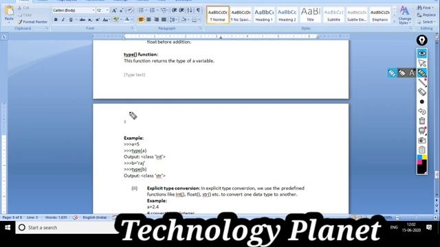 How to Set Page Number in Ms-Word 2007 And Open Office Writer || Technology Planet смотреть онлайн