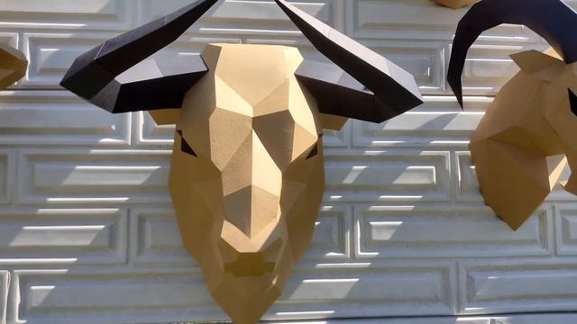 трофеи животных паперкрафт/ Animal Trophies Papercraft