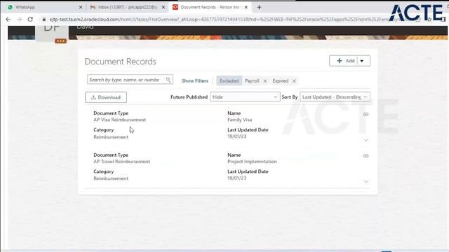 Part - 3 Oracle Fusion - DFF and EFF | Oracle Fusion Course | ACTE смотреть онлайн
