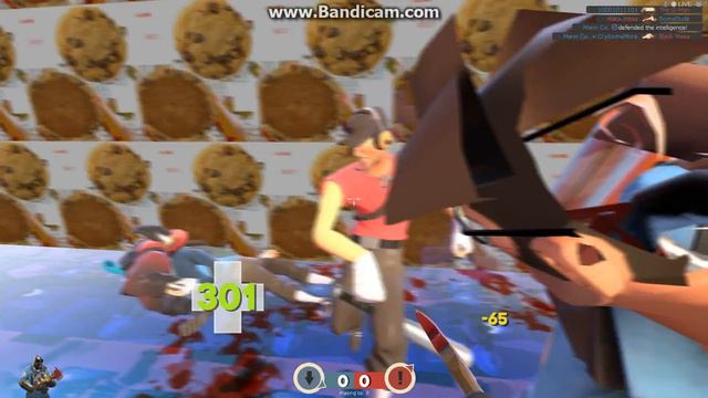 My team fortress 2 map with Bots! смотреть онлайн