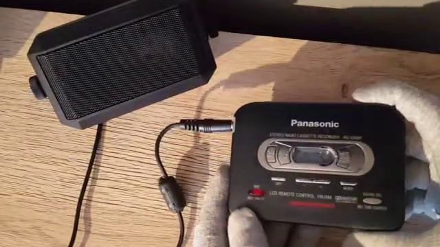 Walkman Panasonic RQ-SX65F Stereo Radio Cassette Recorder смотреть онлайн