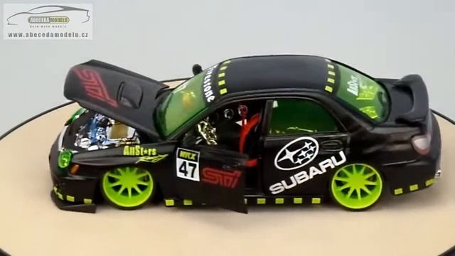 SUBARU IMPREZA WRX Custom Shop Maisto 1/24 смотреть онлайн