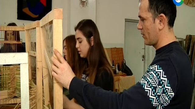Проект по развитию народных промыслов: плетение ковриков из камыша, создание вещей из войлока. смотреть онлайн