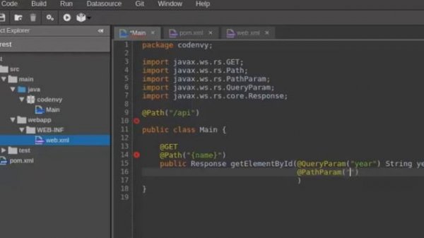 Eclipse Che as a Java IDE