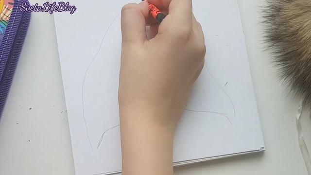 Как нарисовать портрет | 2 часть | SvetaLifeBlog смотреть онлайн