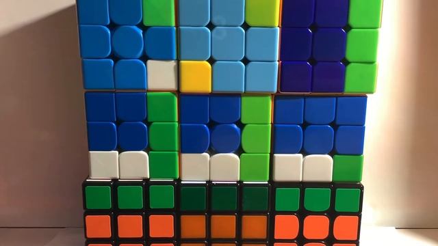 Rubik’s Cube Stop-motion: Flappy Bird смотреть онлайн