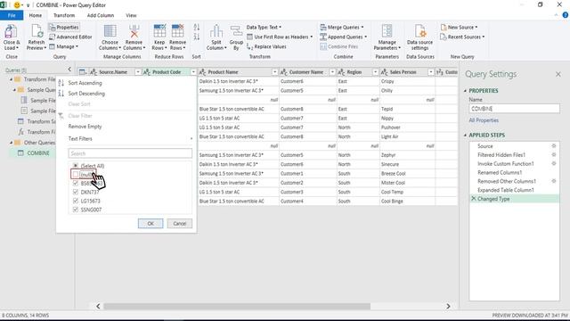 Excellent Idea #4: COMBINE Multiple Excel Files into ONE using POWER QUERY смотреть онлайн