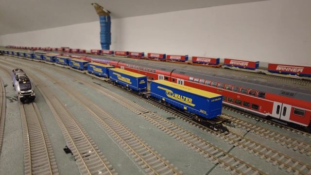 Lokwechsel in Rosenheim | H0 Modellbahn смотреть онлайн