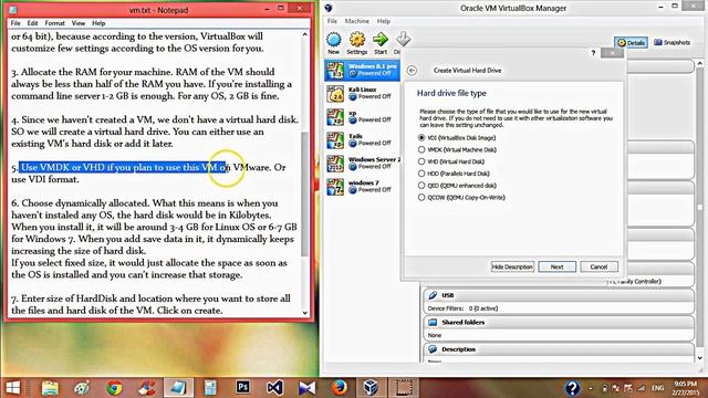 Create Virtual Machine using Oracle VM VirtualBox смотреть онлайн