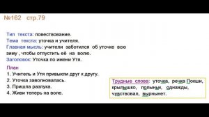 ГДЗ 4 класс, Русский язык, Упражнение. 162  Канакина В.П Горецкий В.Г Учебник, 2 часть