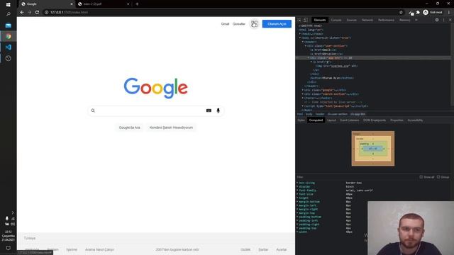 Google Layout - (HTML - SCSS) смотреть онлайн