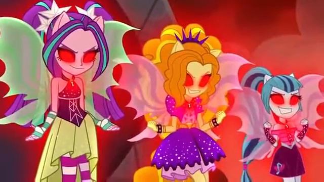 Песня в финале Девочки с Эквестрии 2 . Радужный рок смотреть онлайн