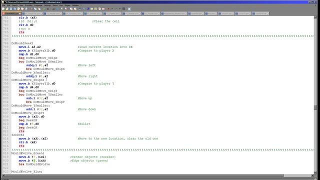 Grime 68000 - Episode 8: Code overview смотреть онлайн