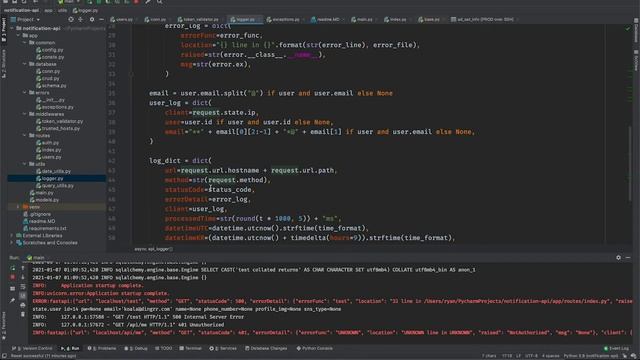 FastAPI 에서 로깅하기 - 개발자를 살려주는 로그 смотреть онлайн