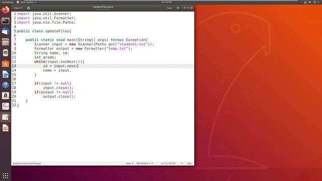 Update Data on File Using Scanner & Formatter in JAVA (Arabic) смотреть онлайн